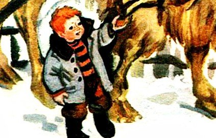 Верблюжья варежка Снегирев рисунок