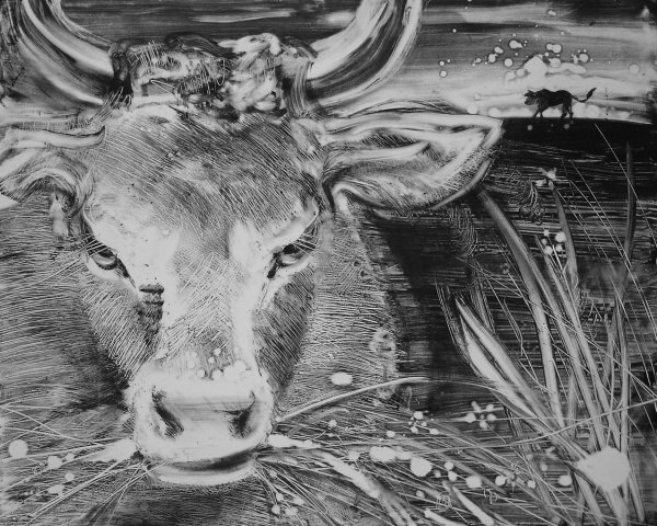 Платонов а. п. "корова"