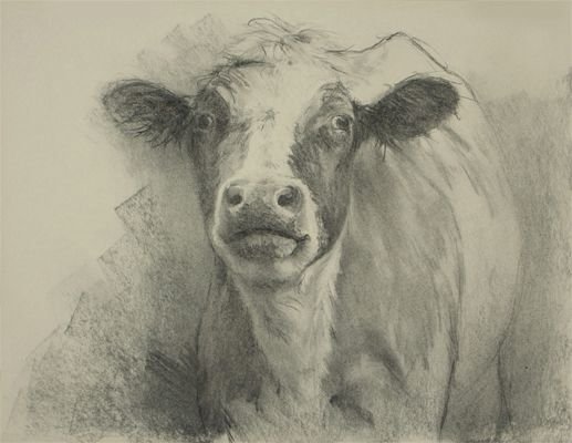 Андрей Платонов корова рисунок