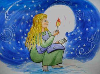 Ганс Андерсен девочка со спичками