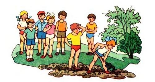 Рассказ Носова Репка с иллюстрациями