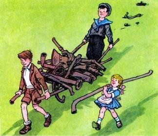 И Я помогаю Носов иллюстрации