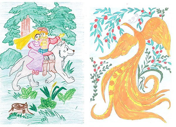 Иван-Ца́ревич и серы́й волк 3 класс