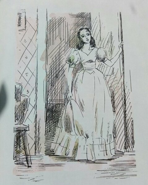 Клара Милич Тургенев иллюстрации