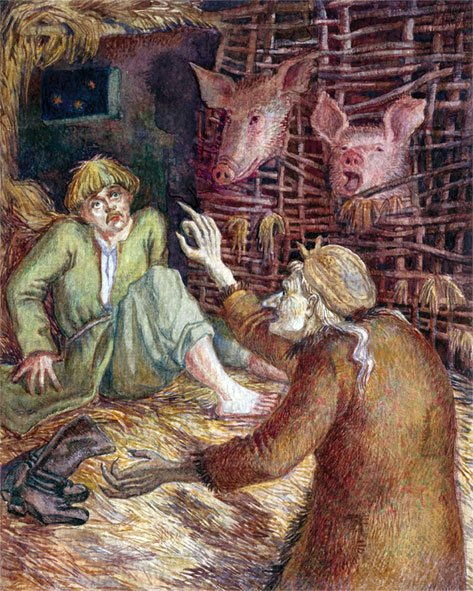 Панночка, Сотник и Хома брут