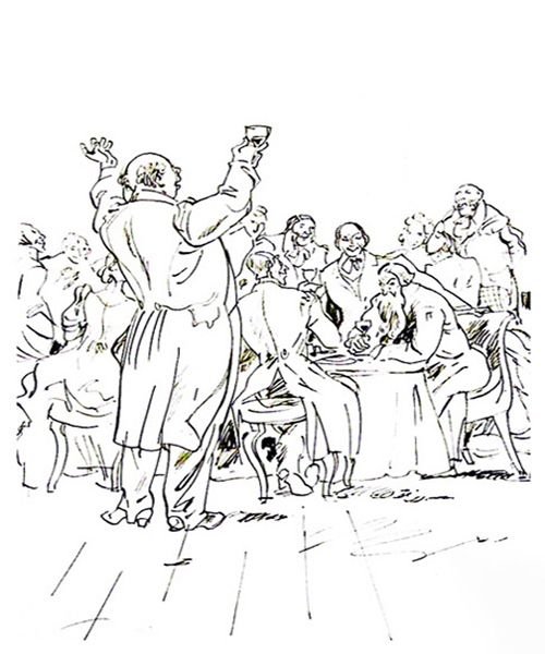 Пушкин а.с. "Гробовщик"