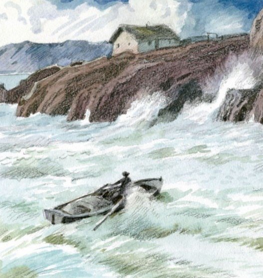 Лермонтов Тамань иллюстрации