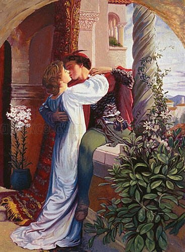 Раскраска ромэо и Джульетта