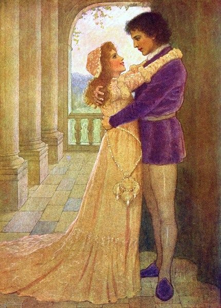 Ромео и Джульетта Шекспир рисунок