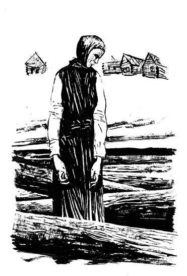 Валентин Распутин прощание с Матерой иллюстрации