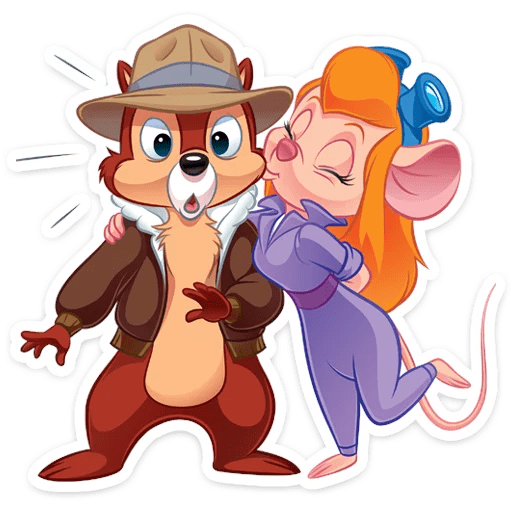 Гаечка и Дейл любовь