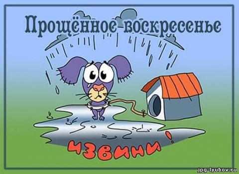 Крещенное воскресенье приколы