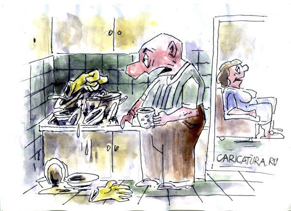 Разговор на кухне картина