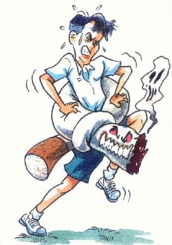 Вредные привычки карикатура