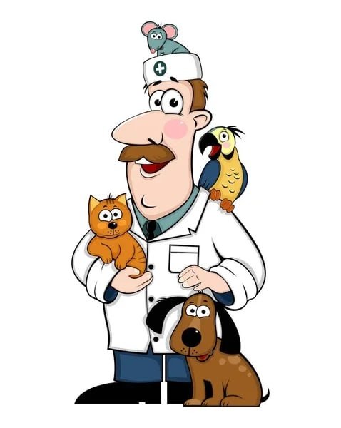 Ветеринар иллюстрация