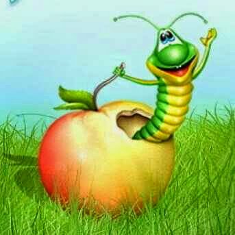 Счастливый червячок