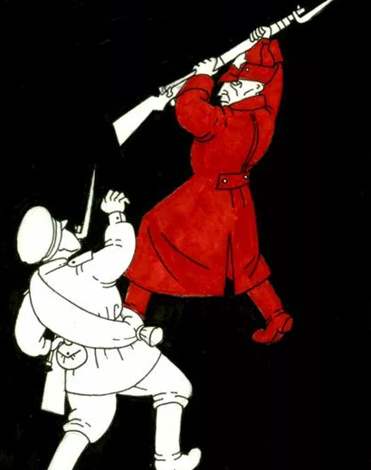 Гражданская война СССР белые против красных