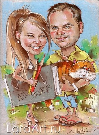 Шарж Лариса Шигорина