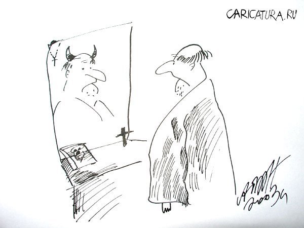 Монашество карикатура