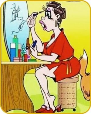 Женщина руки в боки рисунок