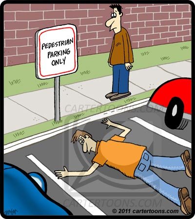 Шутки про парковку