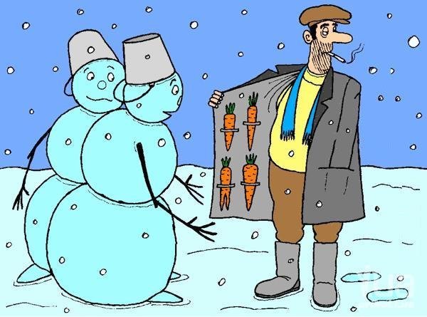 Новогодние открытки с юмором