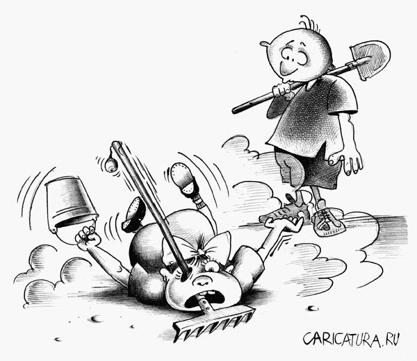 Карикатуры на детей смешные