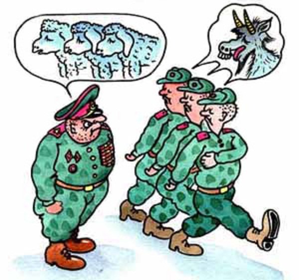 Армейский новогодний юмор
