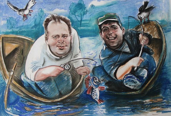 Дружеский шарж Ольга Бузова