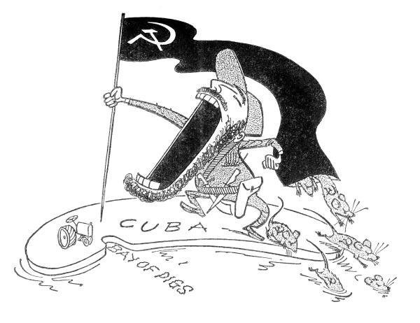 Фидель Кастро карикатура