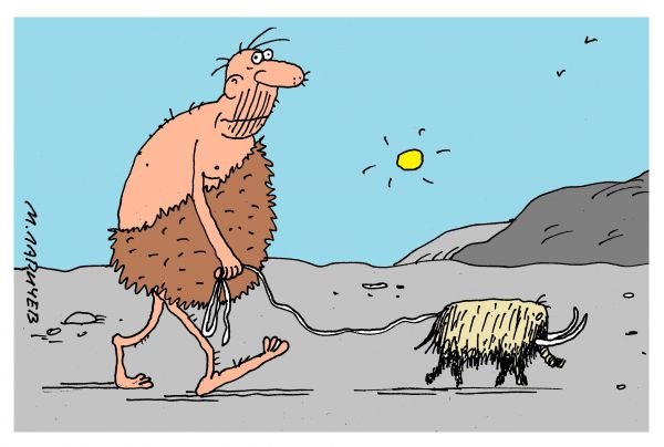 Мамонт карикатура