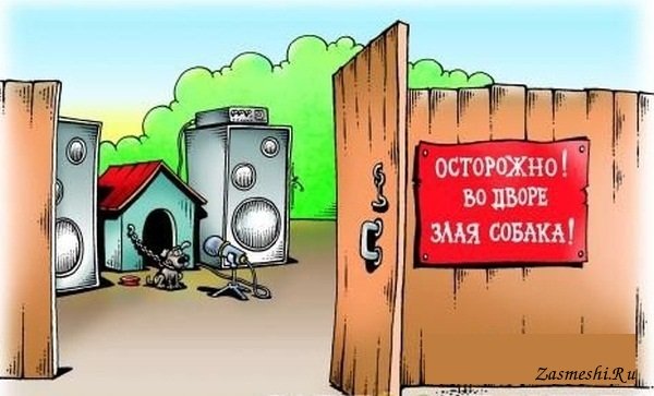 Хозяин карикатура