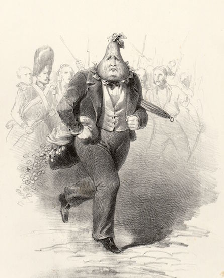 Луи Филипп карикатура