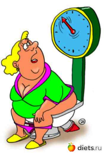 Похудение карикатура