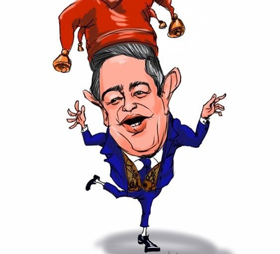 Шаржи на Евгений Петросян