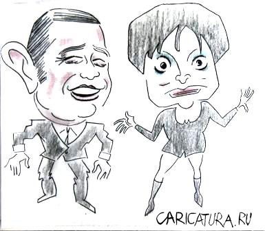 Евгений Петросян карикатура