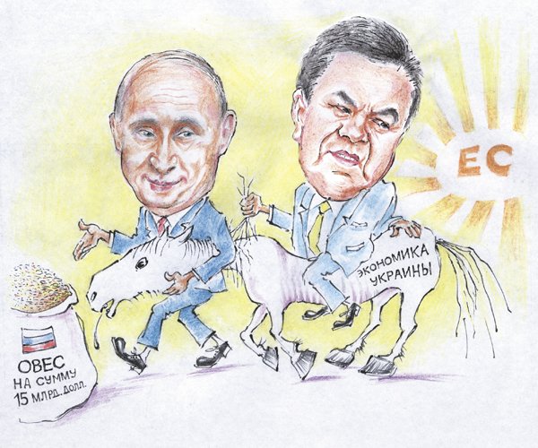 Янукович карикатура