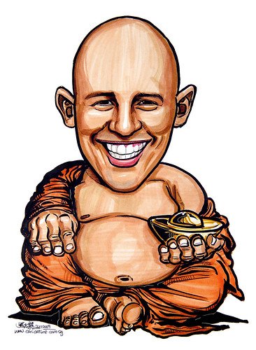 Буддист карикатура