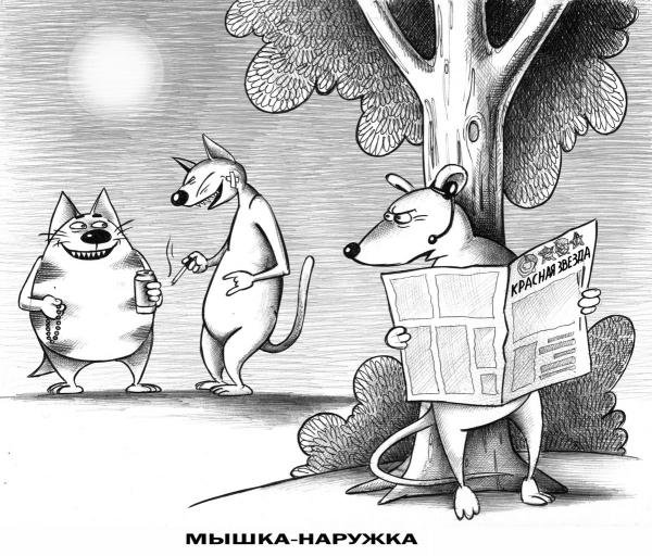 Наружка карикатура