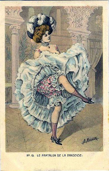 Фривольные открытки старинные