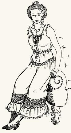 Панталоны 18 века женские