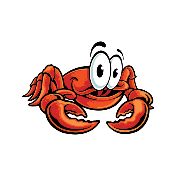 Рисованный лобстер персонаж