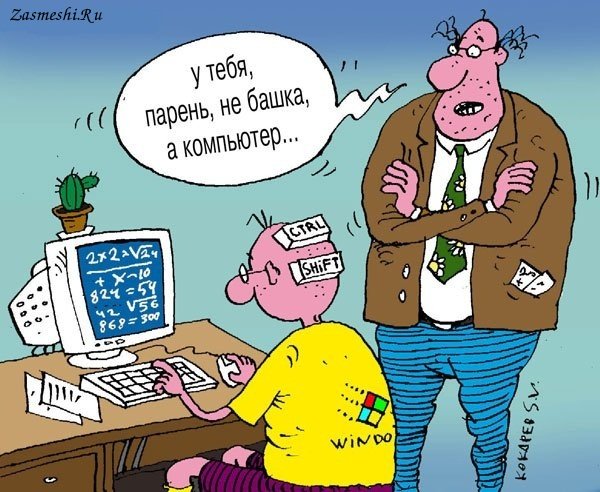 Программист карикатура