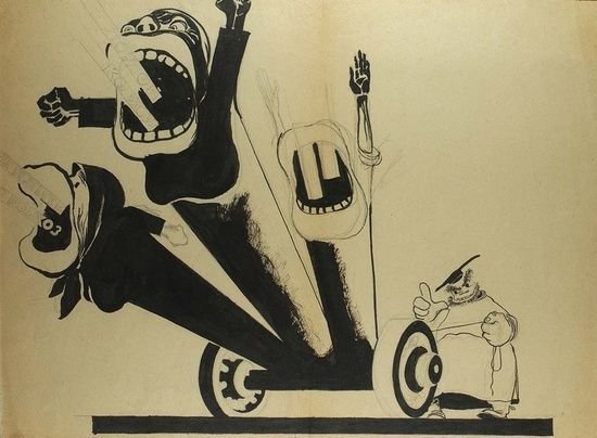 Пророков Борис карикатуры крокодил