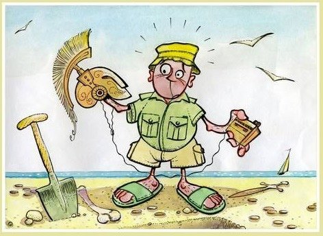 Археолог карикатура