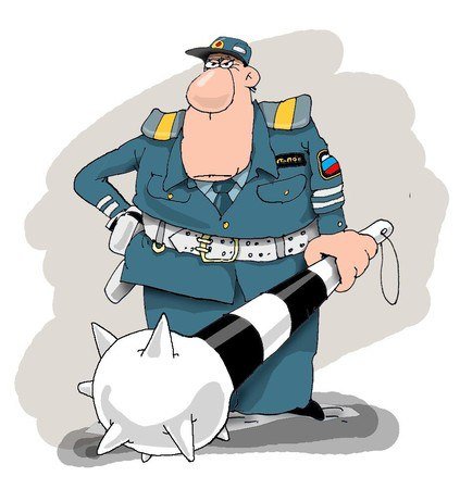 Мент карикатура