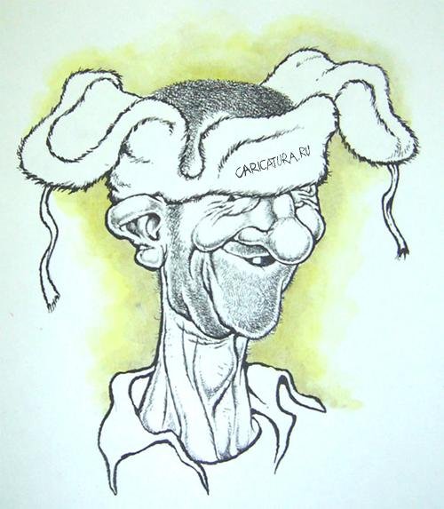 Дед карикатура