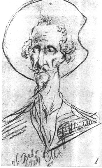 Карикатура на Шаляпина