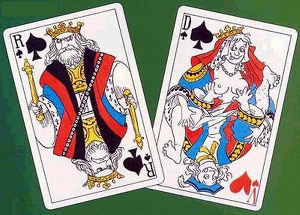 Смешные игральные карты