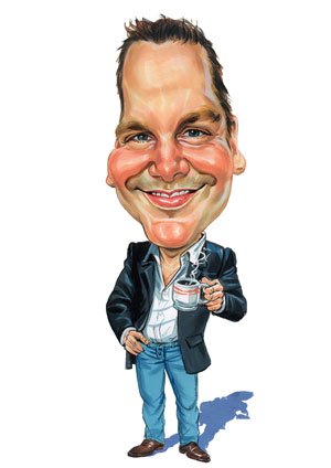 Модель карикатура